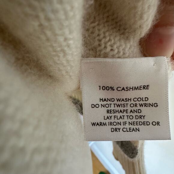 White + Warren 100% Cashmere Sweater - Size Small - Picture 5 of 9